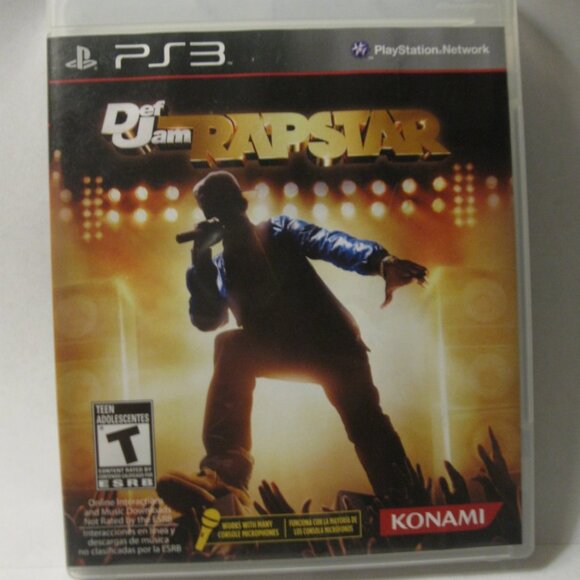 Playstation 3 / PS3 Video Game: Def Jam Rapstar - Picture 1 of 4